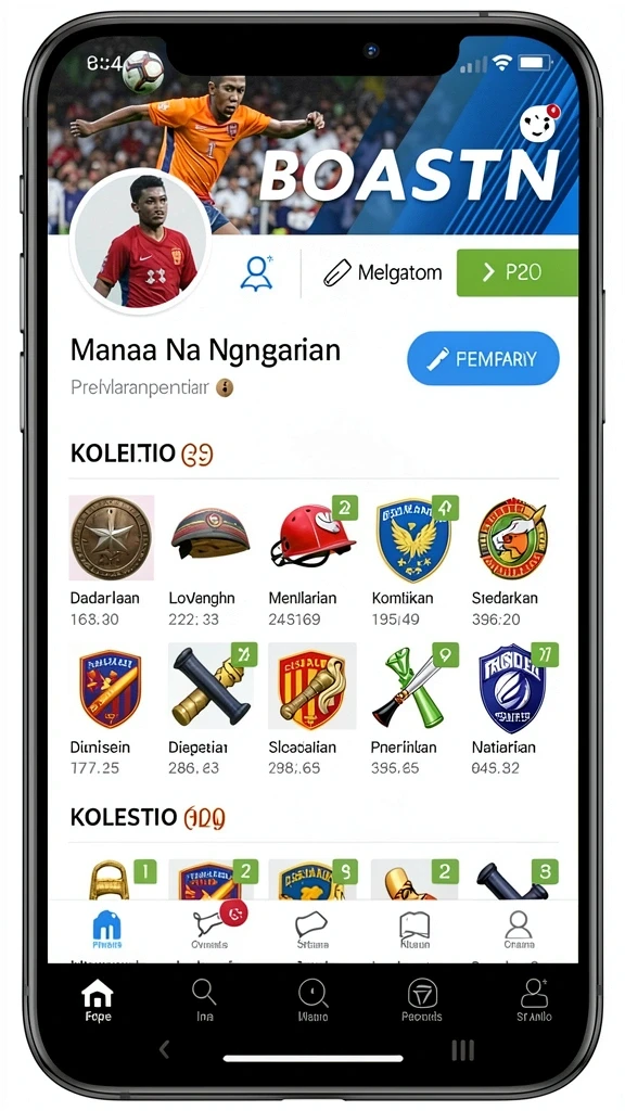 77rp - Tampilan antarmuka aplikasi yang user-friendly.