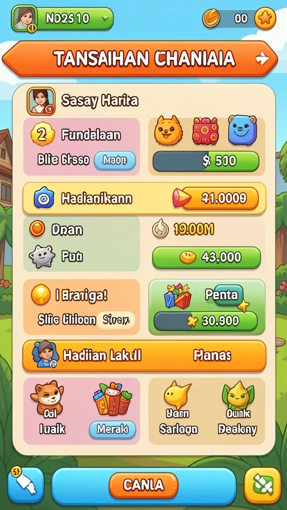 apigacor88 - Screenshot menampilkan tampilan utama aplikasi dengan berbagai pilihan permainan.