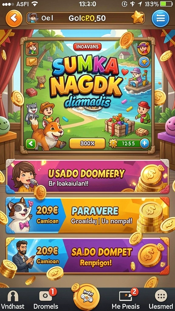 btv168 - Screenshot menampilkan antarmuka permainan yang menarik.