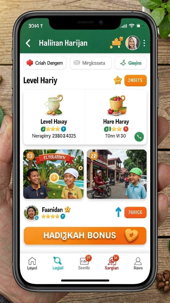 cadas138 - Screenshot menampilkan karakter utama dalam sebuah level yang menantang.