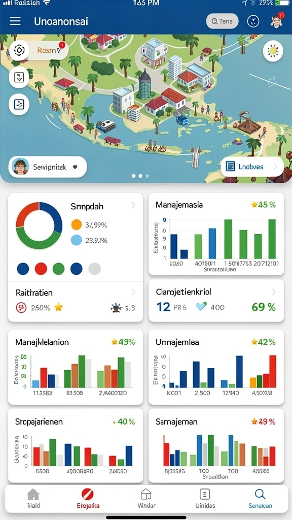 cemara77 - Tampilan awal aplikasi yang menarik dan user-friendly.
