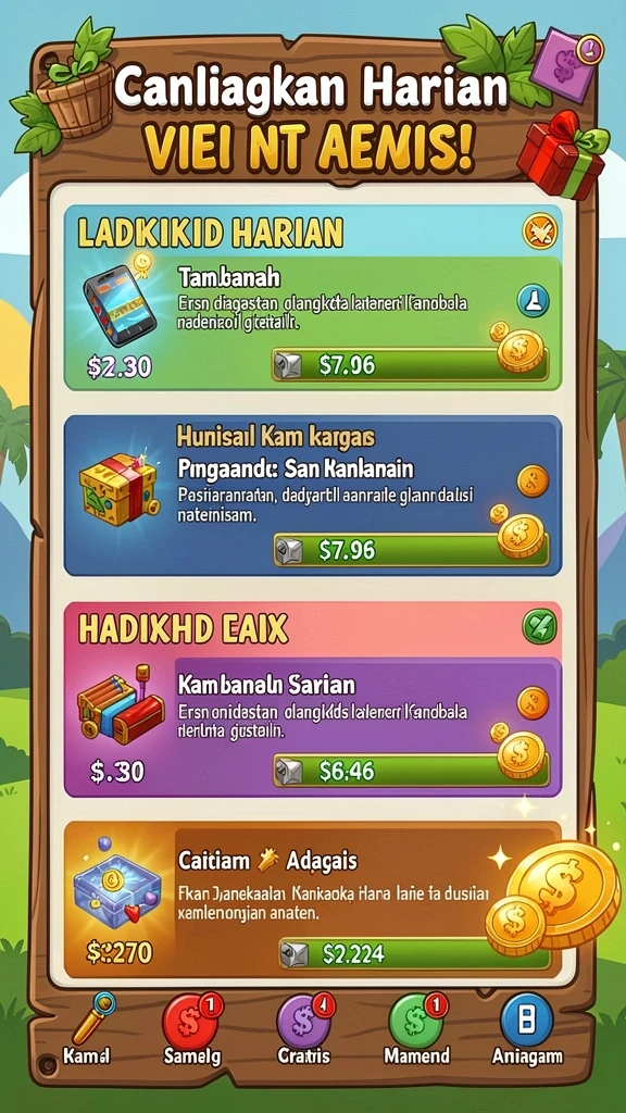 cemara77 - Fitur leaderboard untuk bersaing dengan teman.