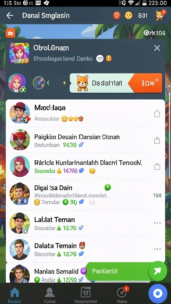 djarum4d - Layar permainan yang menampilkan berbagai pilihan mode.
